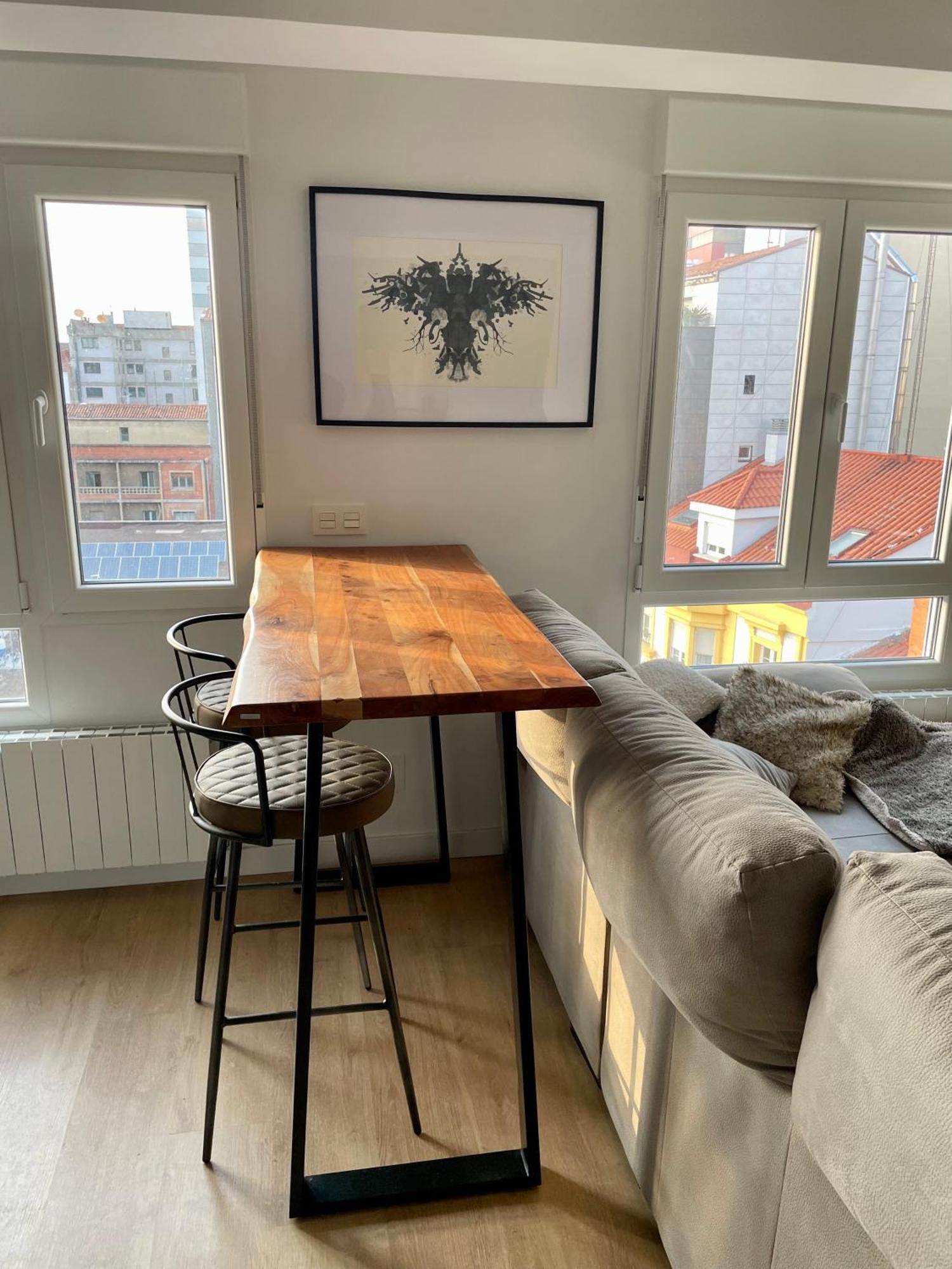Piso De 2 Habitaciones En Centro, Zona Muy Tranquila Con Playa A 2 Min Andando Gijón Exteriör bild